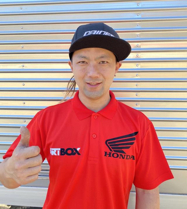 画像: 大森雅俊 18歳から海外レースに参戦しそのテクニックが評価され AMA・FIM のナショナルゼッケンを持つ唯一の日本人ダートトラックライダー。使用マシンはRM-Z450
