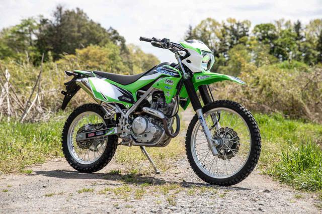 画像: KLX230/Rをオープンカートリッジ式に…、驚愕TRICサスペンション第三弾