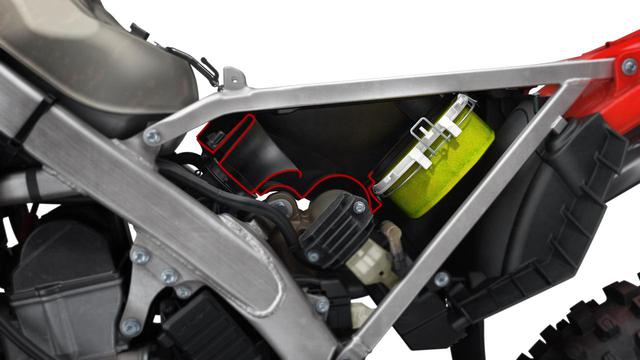 画像2: 車体がコンパクトに、ナローになったうえで、エアボックスが大容量に