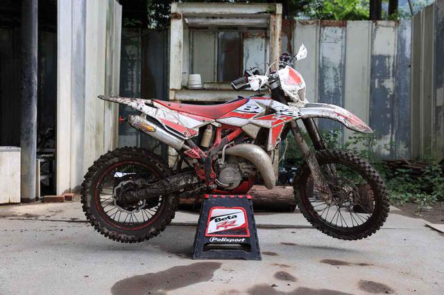画像: 今回のマシンはこれ、Beta RR2T125