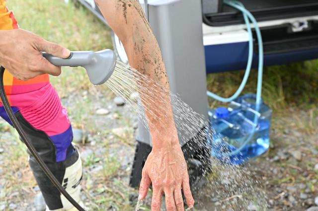 画像8: ライディング後すぐ、"温水"シャワーしたいあなたへ