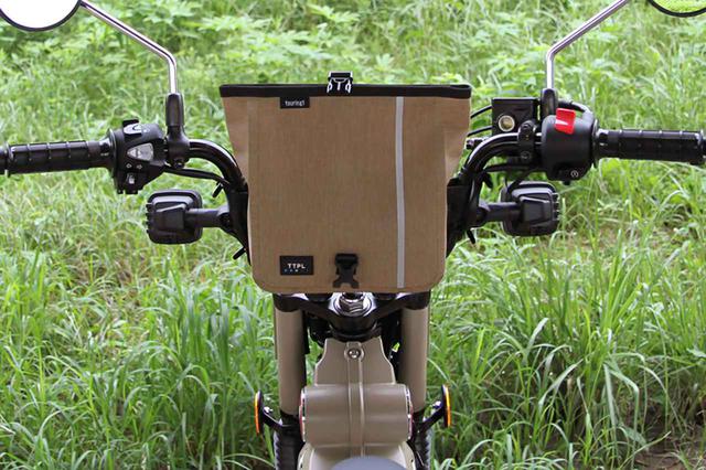 画像3: CT125ハンターカブに欲しかったのはコレ。ハンドル固定の防水ツーリングバッグ