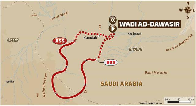 画像: ワディ・アド・ダワシルをスタートして戻ってくる629km。 ビバークが移動しないため、ライダー以外のチーム員には時間的にも身体的にも余裕が生まれる。