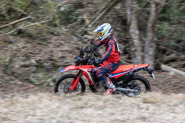 画像2: 格段に変わったのはLだけではない。CRF250RALLYもだ