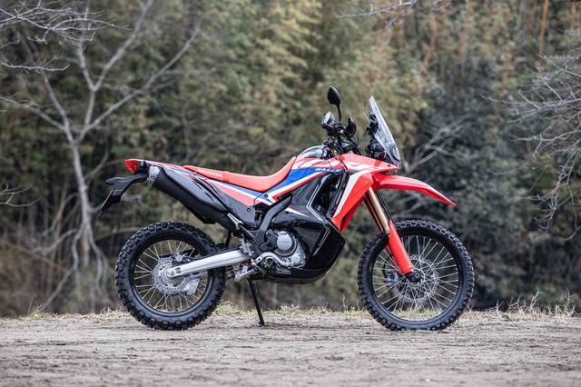 画像1: 格段に変わったのはLだけではない。CRF250RALLYもだ