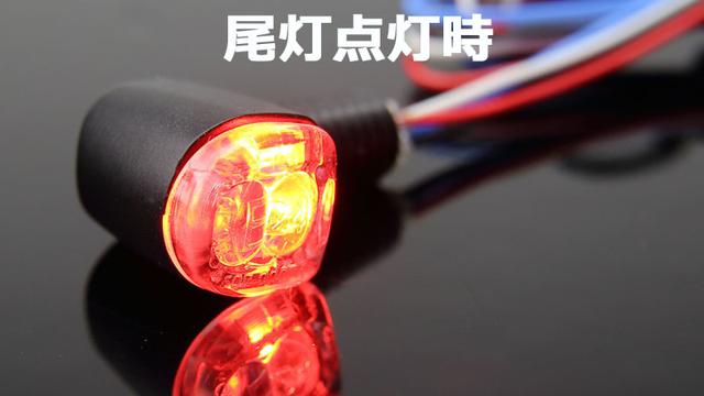 画像5: 超小型ウインカーで、転倒→割れ知らず。法規も通ってます