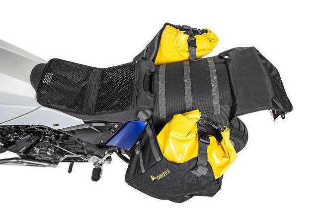 画像3: なるほど防水アイデア。完全防水バッグとベースが分離する、ラゲッジシステム