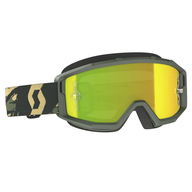 画像: プライマルゴーグル 価格:¥9,020(税込) カラー:カモカーキ/イエロークロームレンズ