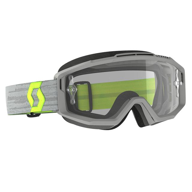 画像: スプリットOTGクリアゴーグル 価格:¥7,920(税込) カラー:グレイ/イエロー/クリアレンズ ※メガネ対応モデル