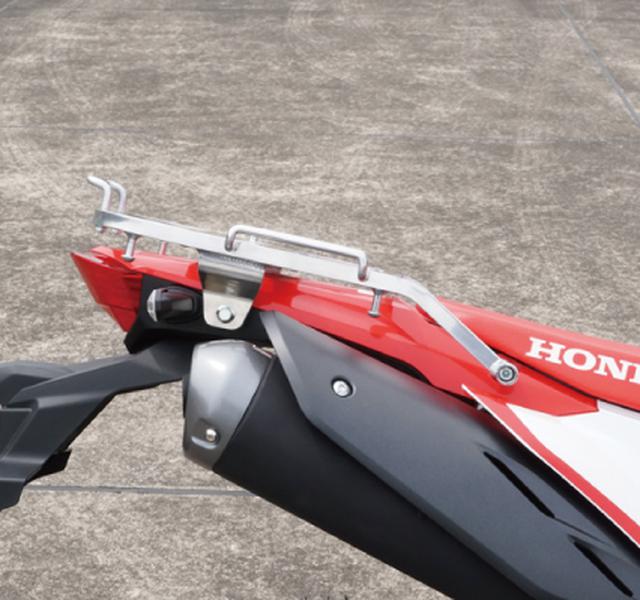 画像2: CRF250L/RALLYのスタイルを崩さない軽量ツーリングキャリア