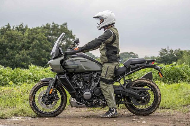 画像4: ハーレーの新型水冷エンジンを搭載したアドベンチャー、パンアメリカをマディのオフロードでテイスティング