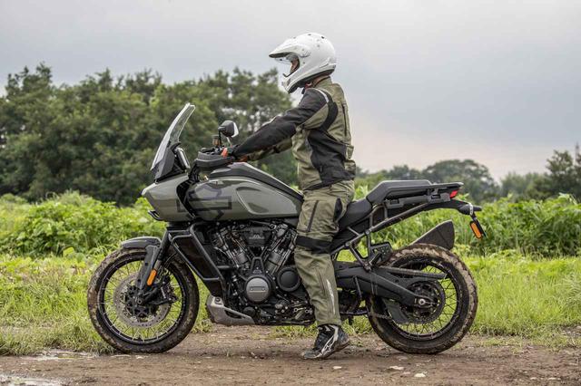 画像6: ハーレーの新型水冷エンジンを搭載したアドベンチャー、パンアメリカをマディのオフロードでテイスティング