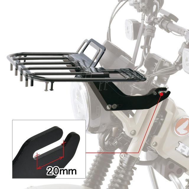 ハンターカブCT125専用　デァブロ製 CT125ハンターカブが、いつものお買いものでぐっと便利になる