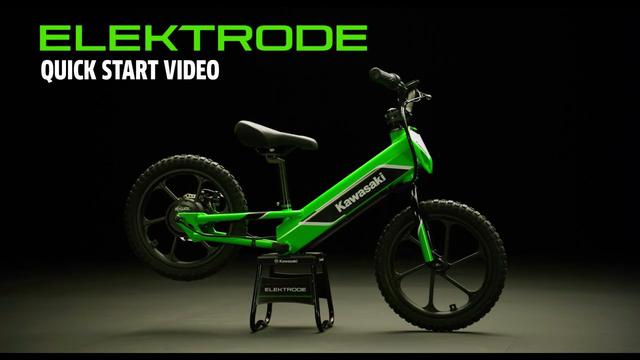 カワサキUSA発のエレクトリック・バランス・バイク「ELEKTRODE