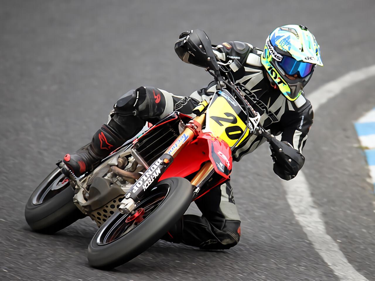 テクニクスのCRF250Lモタードが試乗できる、サーキット体験走行