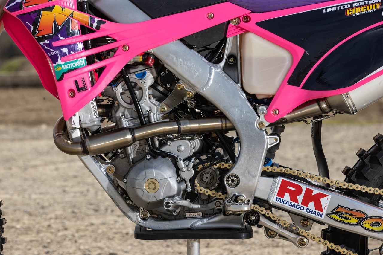 その価格160万円也。イタリアの至宝TMレーシングのモトクロッサーを