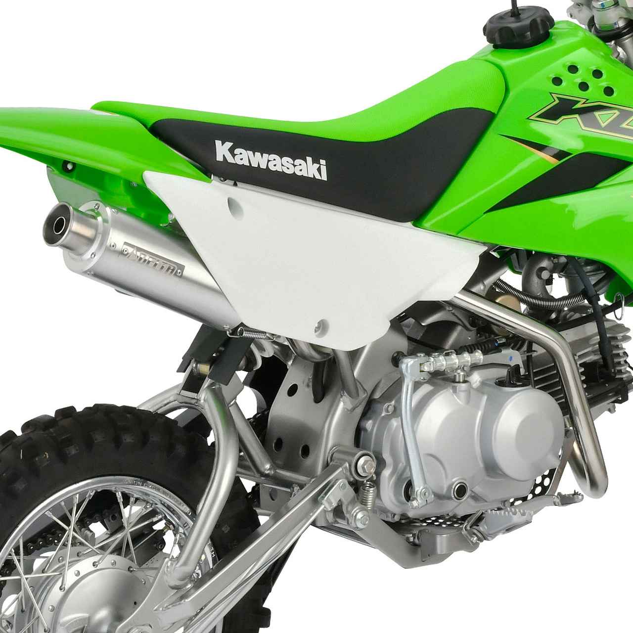 CRF125F／TTR125LWE／KLX110Lに適合。軽量化もパワーアップも叶える