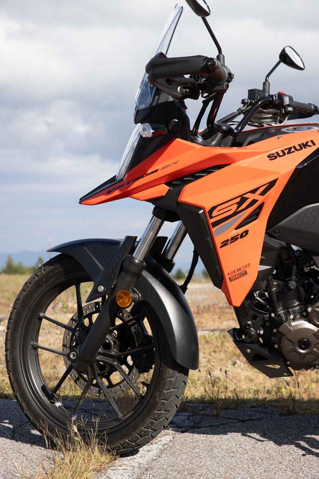 未舗装路を100%保証するーーー”土の匂いがするVストローム250SX