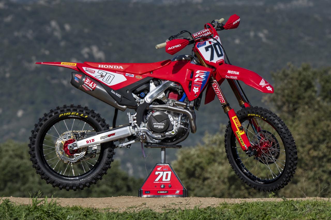 先行開発型CRF450Rが発表、外装とシートレールに変化あり？ - Off1.jp