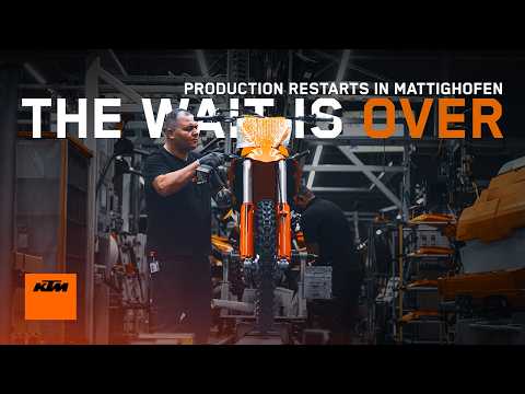 画像: KTM Production Restart – Behind the Scenes in Mattighofen | KTM www.youtube.com