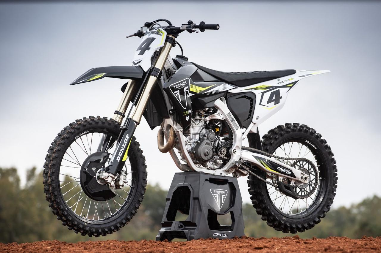 画像: トライアンフが未来にかける思いは、この新モトクロッサーTF450-RCに詰まっている - Off1.jp（オフワン・ドット・ジェイピー）