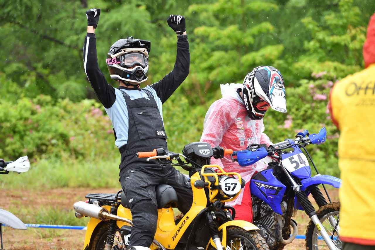 画像: CC110でJNCCのTRYクラスに出るのは、かなりおもしろいのでみんなもぜひカブでレースに出まくりましょう←一番大事なことです