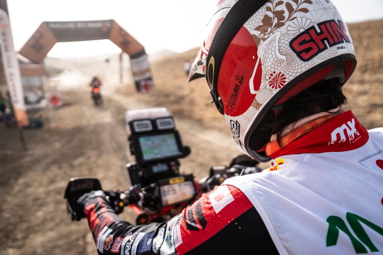 画像1: 最大の目的はCRF450RX Rallyのテスト