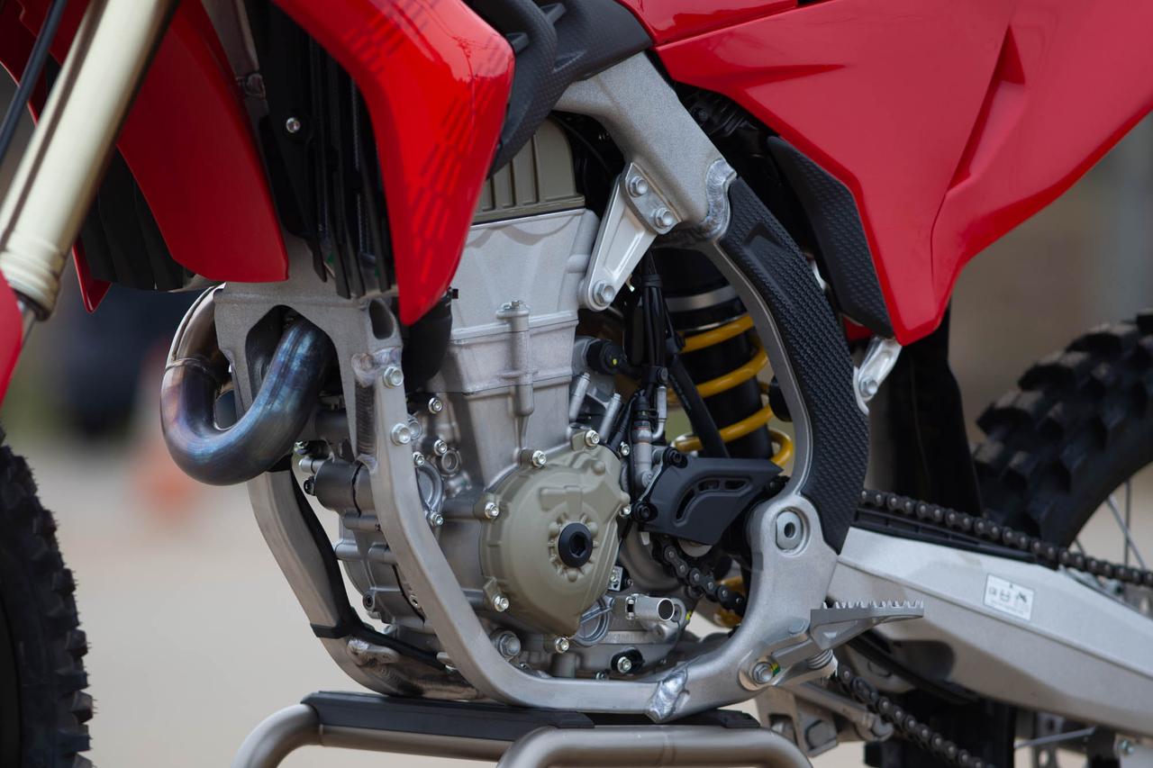 画像3: アルミフレームとサスペンションの剛性感