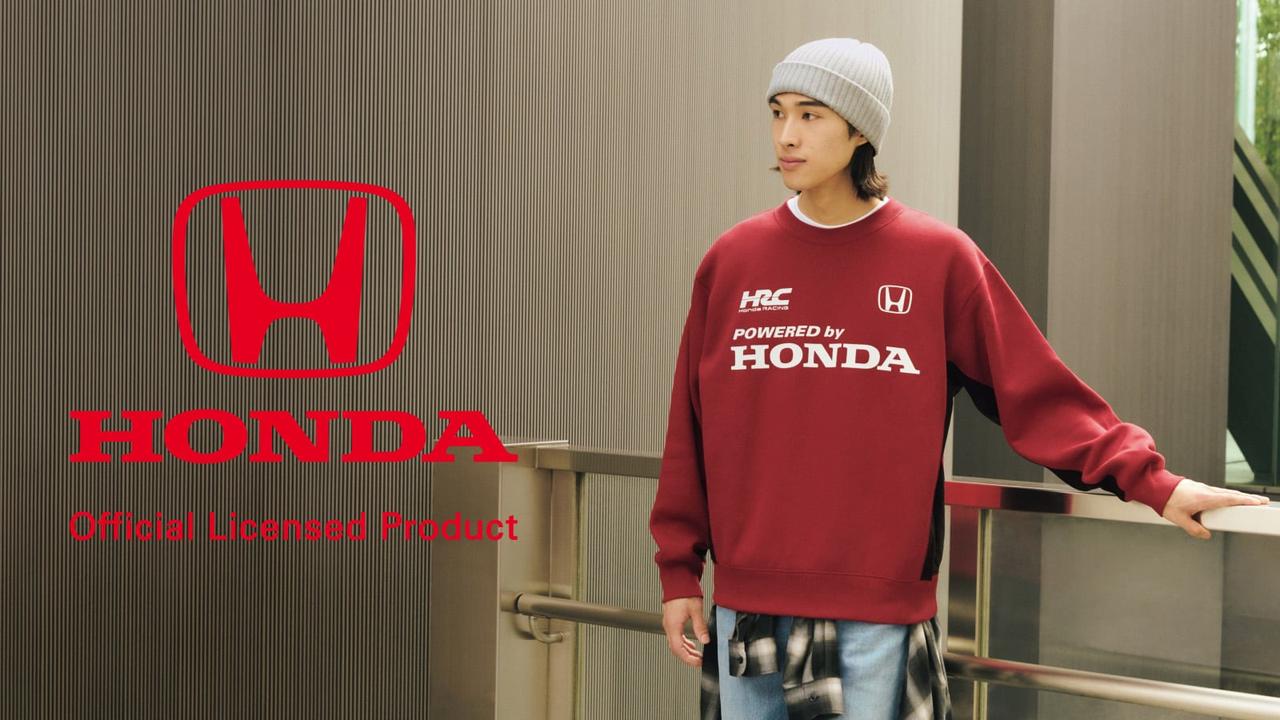 画像: GU、Hondaと26年春夏コラボを展開。テーマは“SPEED HERITAGE”