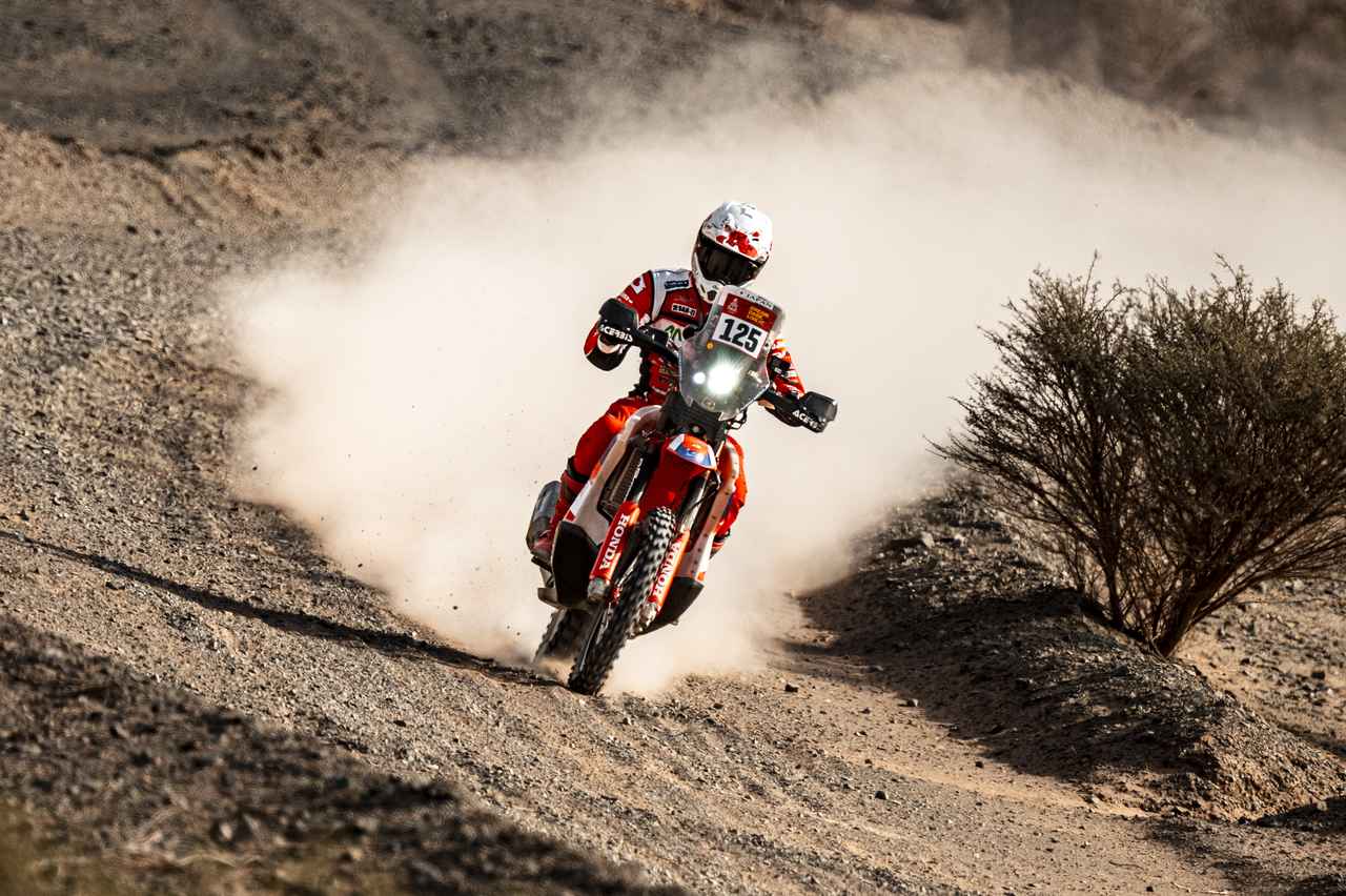 画像2: 4輪が掘り返した轍の恩恵