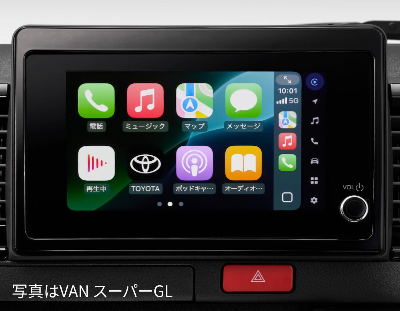 画像3: ハイエースが新型に、追従型クルコンとデジタルコクピットで遠征がさらに快適に