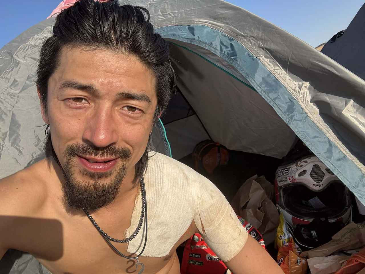 画像2: ステージ9、美しき夕日と激痛の夜明け