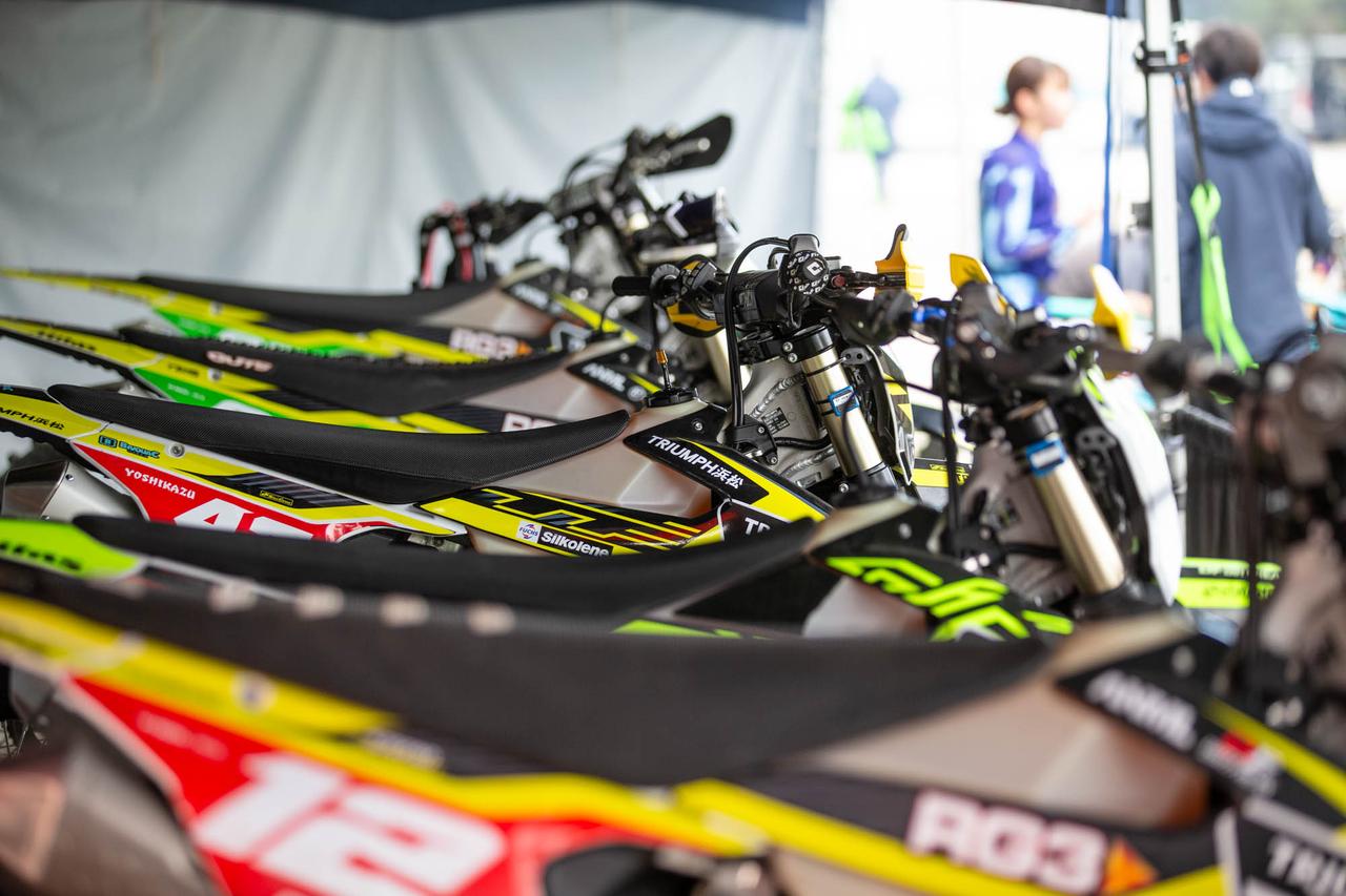 画像: 今季よりトライアンフでは、ステファン・グランキスト、松尾英之、保坂修一らを擁する一大勢力に