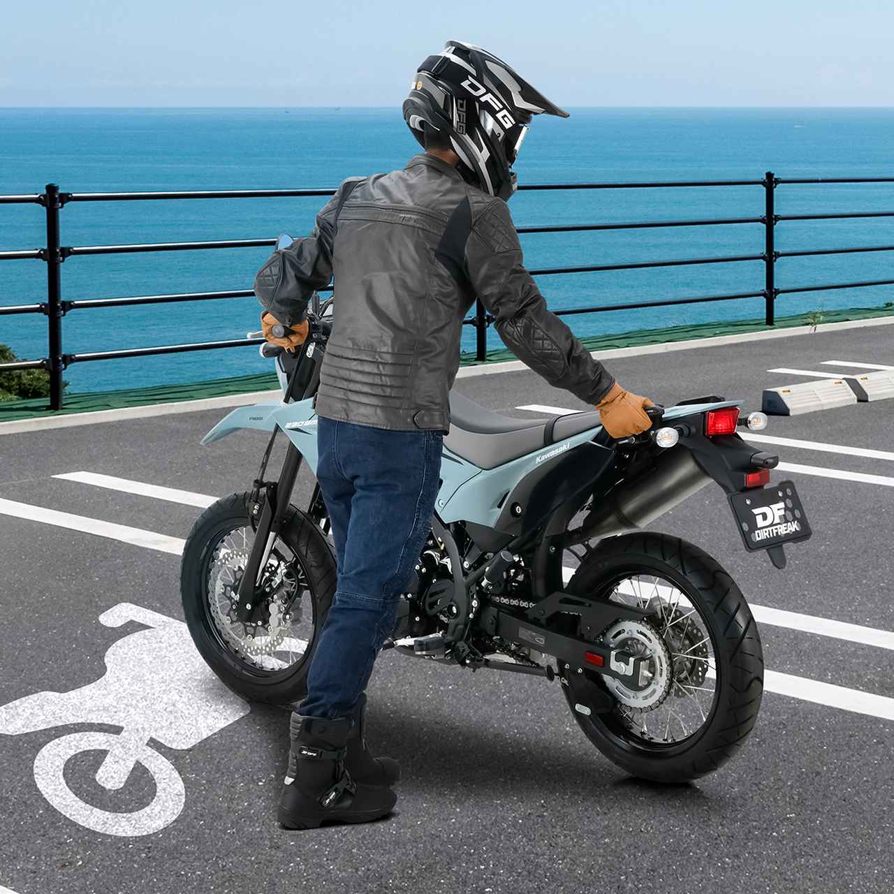 画像2: KLX230系の取り回しを底上げ。ZETA RACINGの鍛造グラブバー