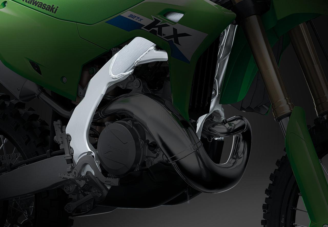 画像1: KX™450F譲りの軽量アルミ・ペリメーターフレーム