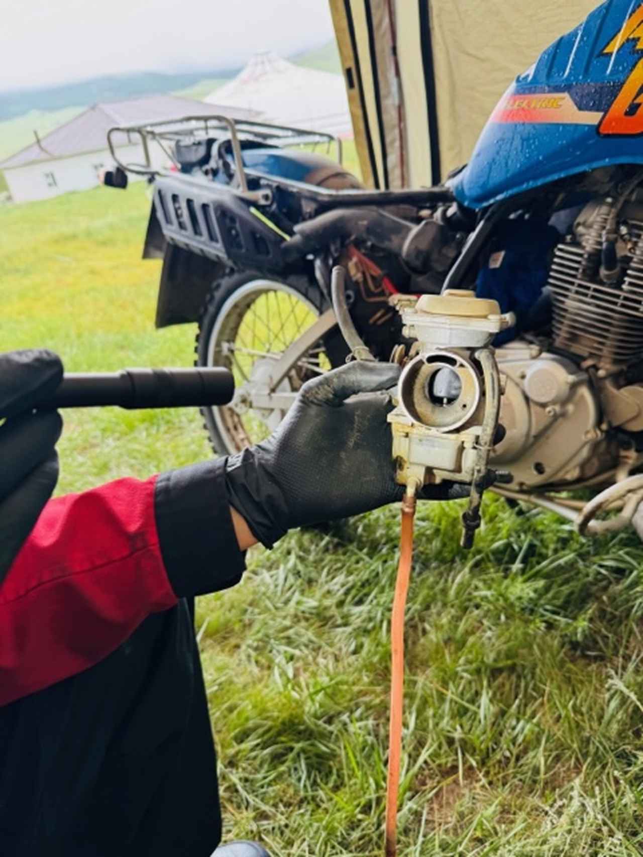 画像: かなりのものだったバイクを、今回の様なところを重点に整備し状態を整えたのか?