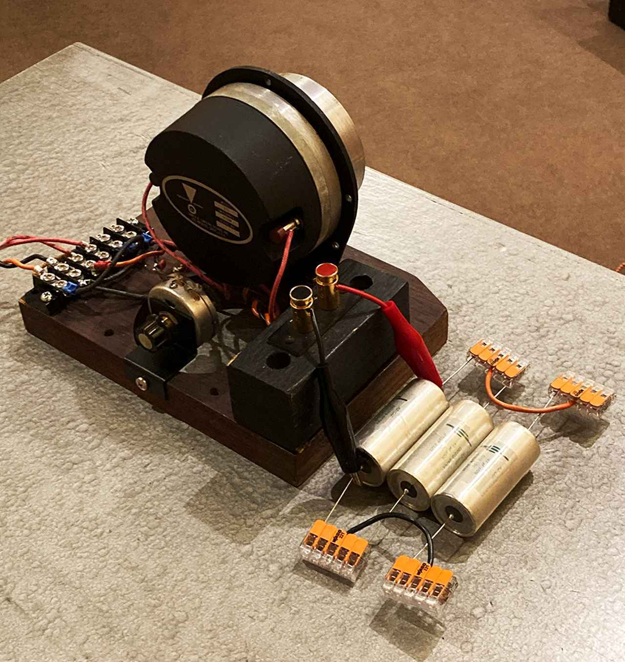 画像4: 【実験工房】JBL D130と075で2ウェイシステム構築/ローカット用コンデンサー比較試聴 Part.3