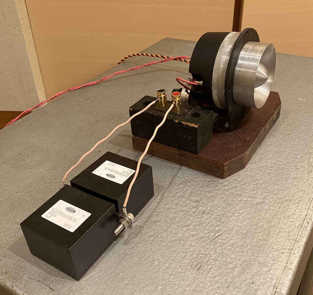 画像2: 【実験工房】JBL D130と075で2ウェイシステム構築／ローカット用コンデンサー比較試聴 Part.4