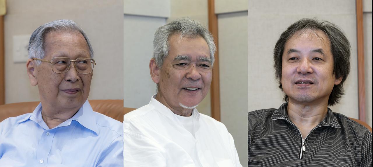 画像: 新 忠篤氏、土井雄三氏、杉井真人氏(写真左から)