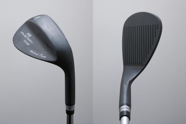 画像1: 高精度なフェース平面度がミステリーの長所。ボールの滑りを抑え、スピンが強くかかる