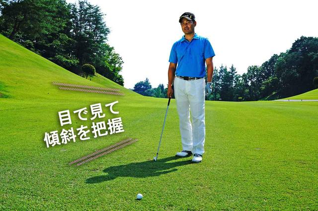画像: ボールの後ろから全体像を把握する