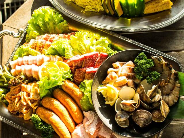 画像: 豪華なBBQセットも用意されている