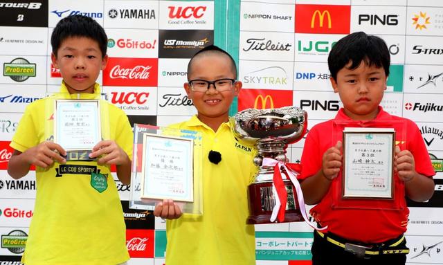 画像: 優勝/加藤金次郎くん、2位/前田哲宏くん、3位/山崎絆太くん