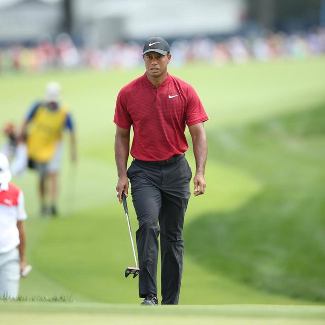 画像: 完全復活を目指すタイガー・ウッズが、このヘッドモデルに近いプロトタイプのショートスラントネックを使用して一時話題騒然に。写真は2018年全米プロゴルフ選手権最終日