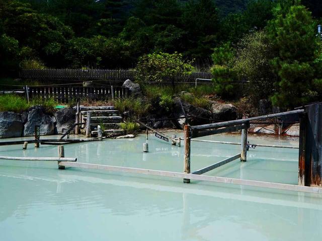 画像: 別府扇山GCからすぐ! 弘法大師も入った紺屋地獄の「泥湯」