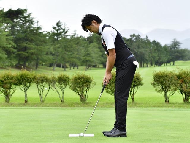 画像1: 【練習器具】引っかけや押し出す癖は直るのか? パットストローク矯正器アルミクランプを徹底的に使ってみた!