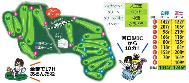 画像: 山麓の地形を活かしたアップダウンが楽しい