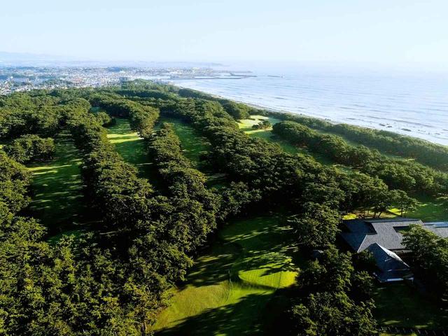 画像: 大洗ゴルフ倶楽部 太平洋沿いの黒松の林の中にある