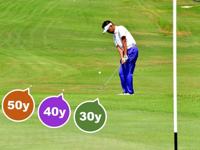 画像: PGAツアーでは「ここから2打」が当たり前。3打かかったら圏外に押しやられる