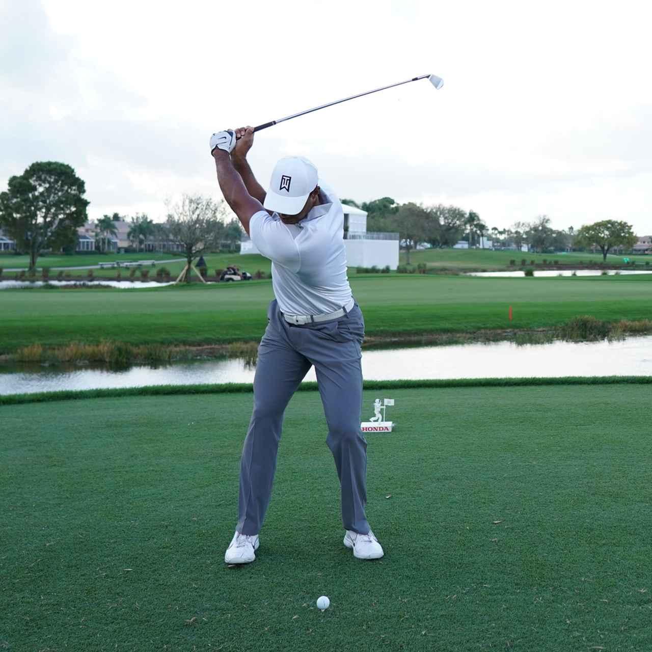 タイガー・ウッズ】「フェースに乗せて、抜いていく。世界一のアイアン